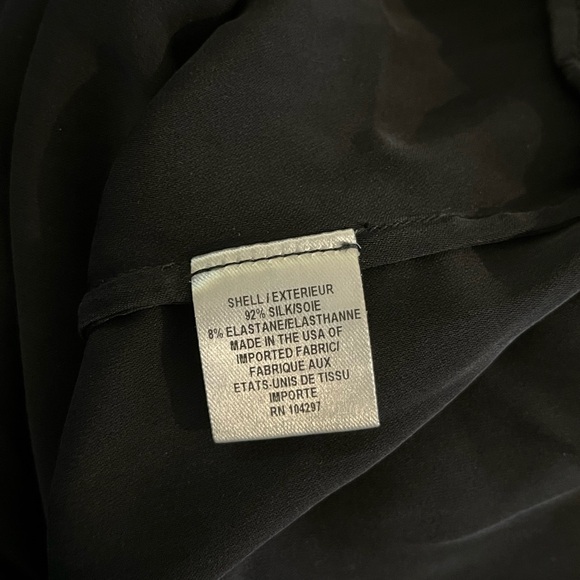 Milly Black Silk Mini‎ Dress - Picture 4 of 6